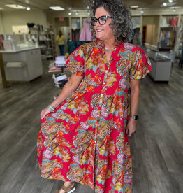J.HOFFMAN'S Weekend Energy Dress- Pink