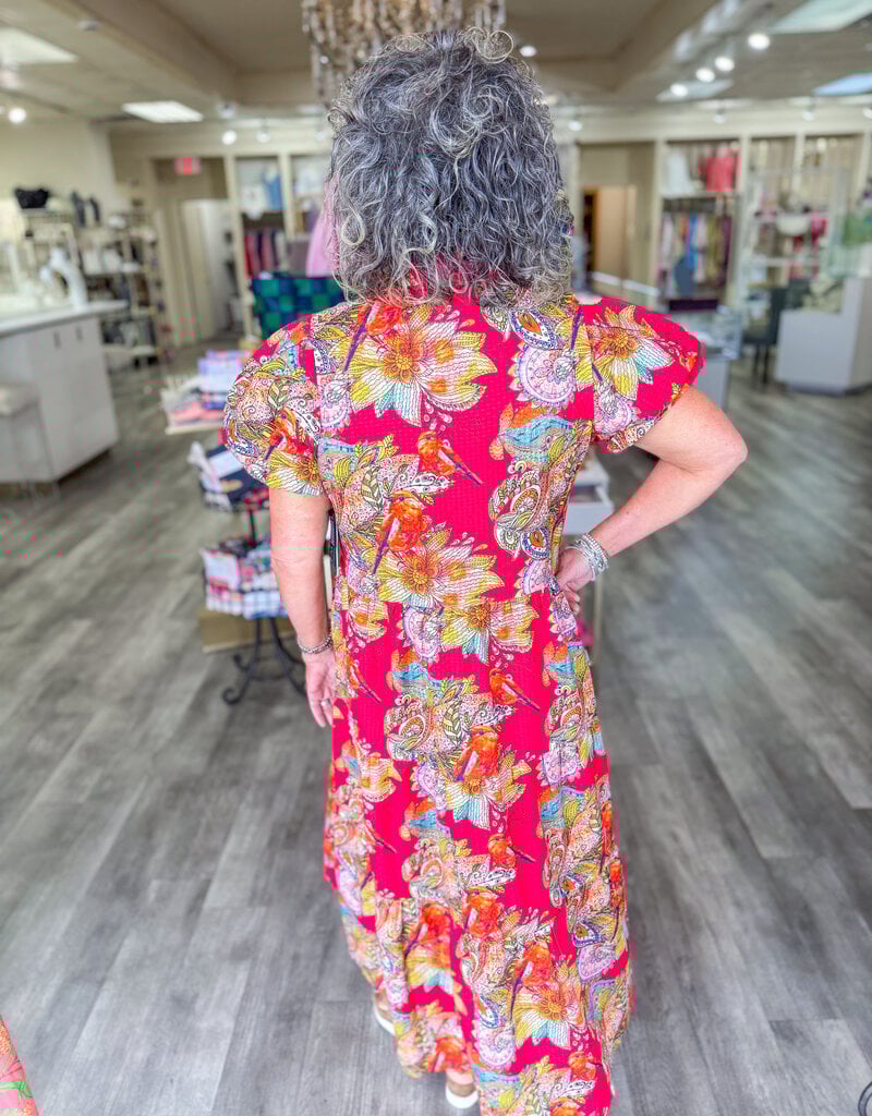 J.HOFFMAN'S Weekend Energy Dress- Pink