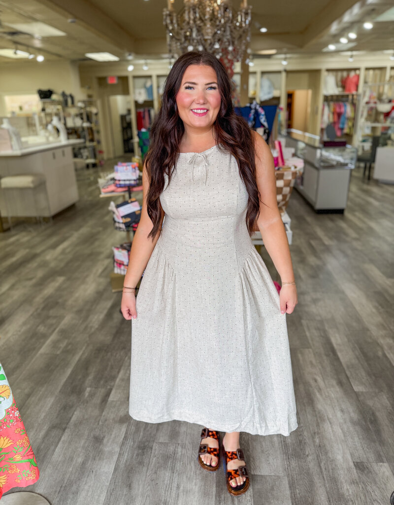 J.HOFFMAN'S Capitals Dress- Black