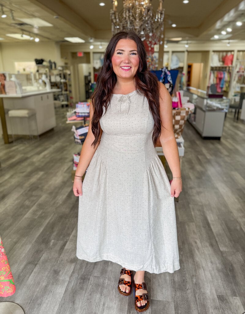 J.HOFFMAN'S Capitals Dress- Black