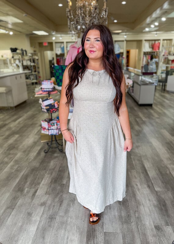 J.HOFFMAN'S Capitals Dress- Black