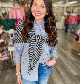 J.HOFFMAN'S Cherise Embroidered Top