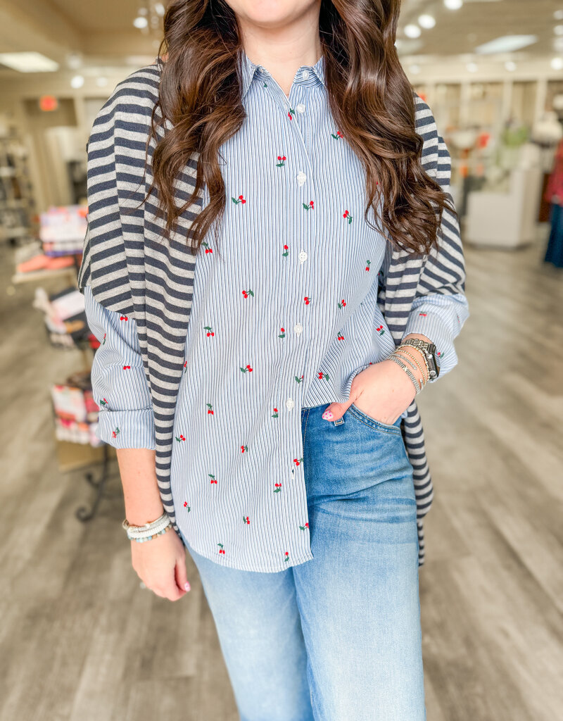 J.HOFFMAN'S Cherise Embroidered Top