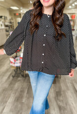 J.HOFFMAN'S Cecily Top- Polka Dot