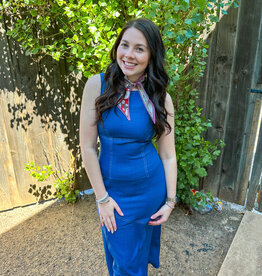 J.HOFFMAN'S Wildfire Dress- Blue