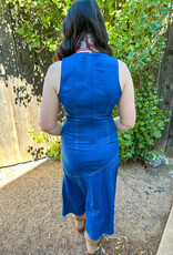 J.HOFFMAN'S Wildfire Dress- Blue
