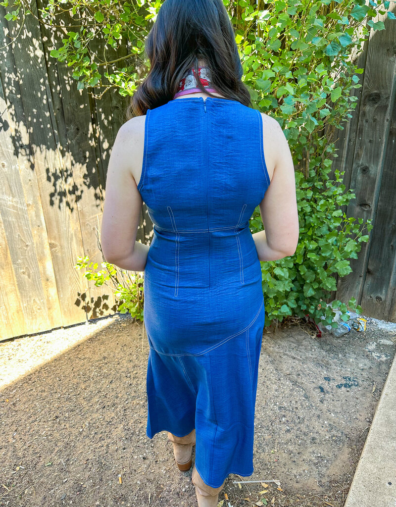 J.HOFFMAN'S Wildfire Dress- Blue