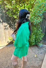 J.HOFFMAN'S Clover Romper- Green