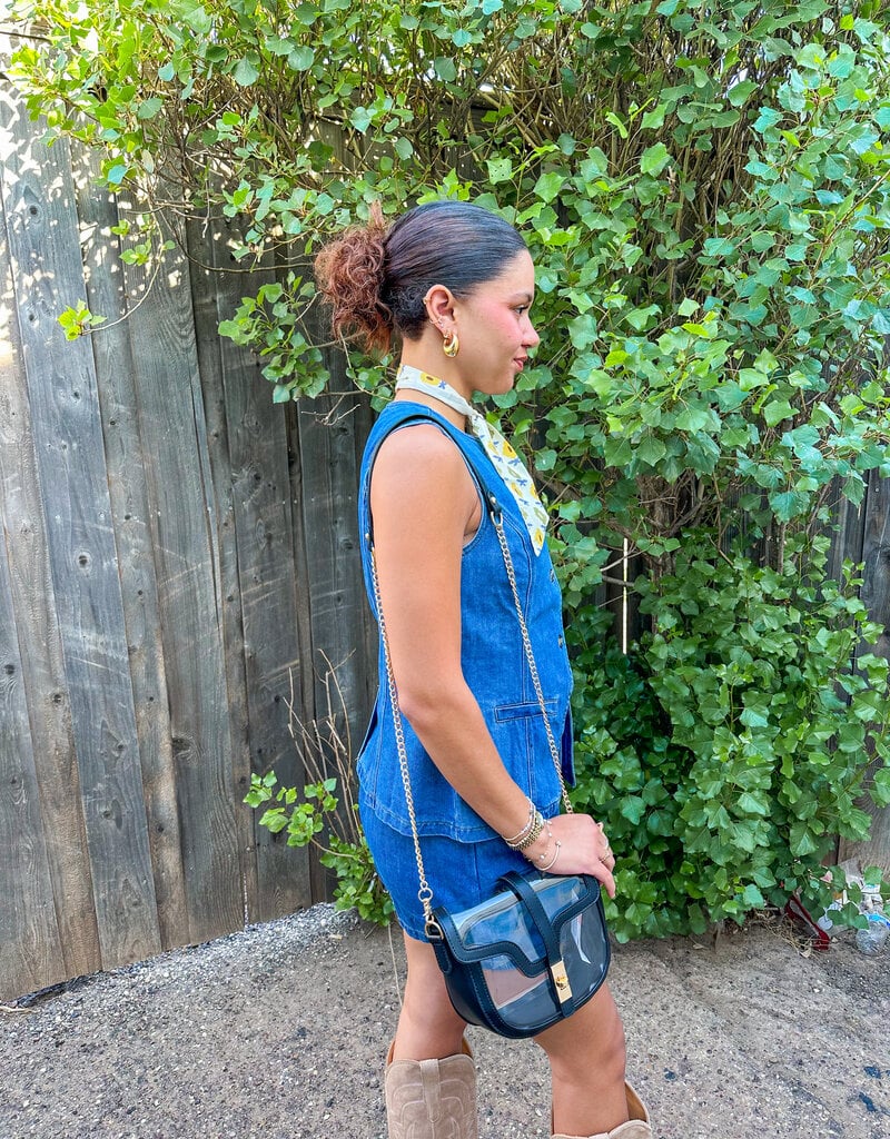 J.HOFFMAN'S Ainsley Top- Denim