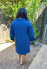 J.HOFFMAN'S Poseidon Dress- Blue Jean