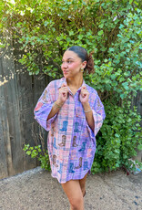 J.HOFFMAN'S Queen of Sparkles Cowboy Boot Buttonup