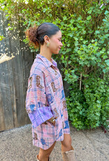 J.HOFFMAN'S Queen of Sparkles Cowboy Boot Buttonup