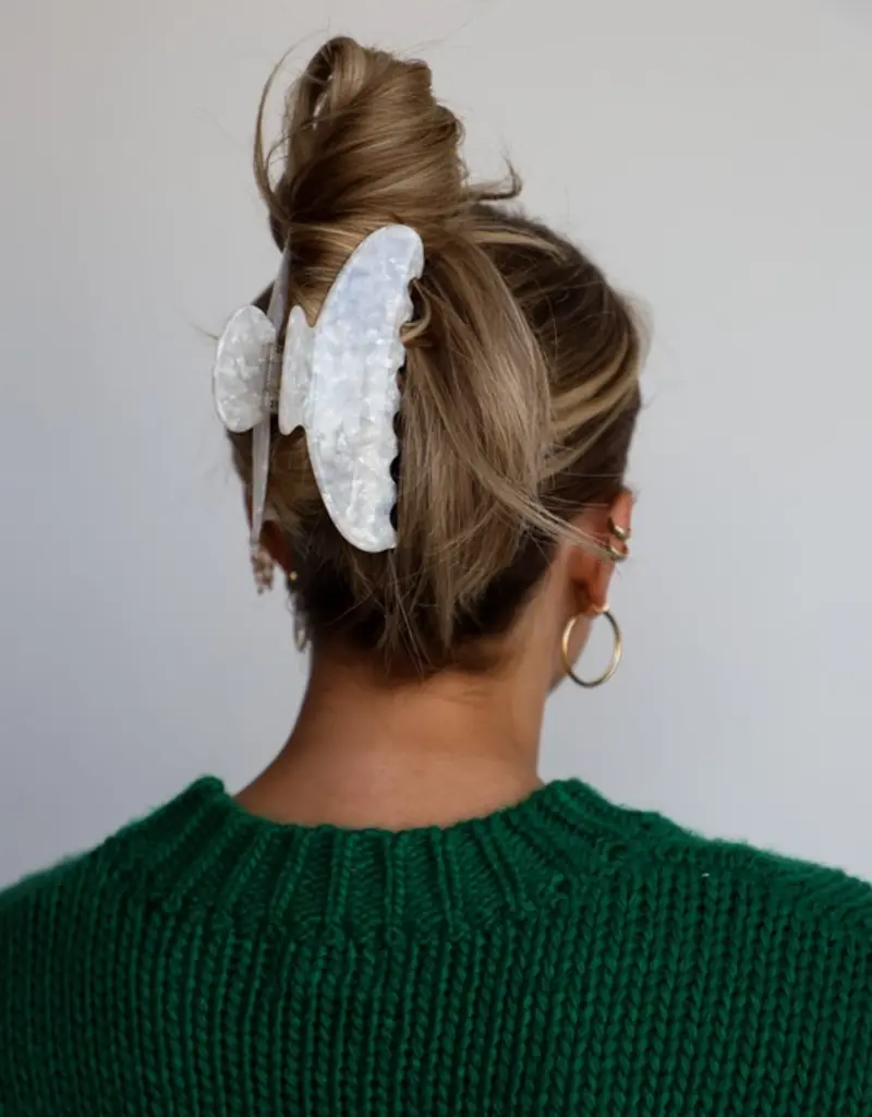 J.HOFFMAN'S Oversized Claw- Pearl