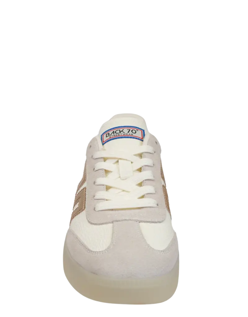 J.HOFFMAN'S Boston Sneaker in Metallic Gold