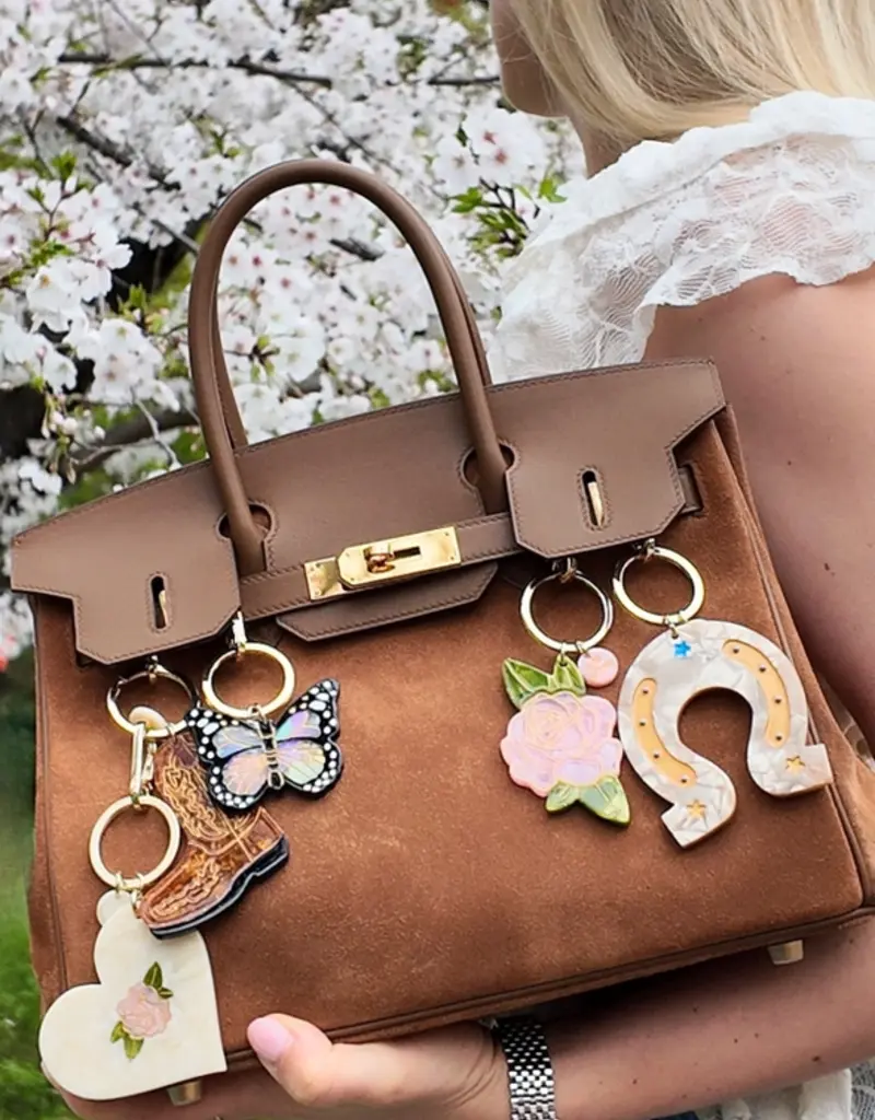 J.HOFFMAN'S Lucky Horseshoe Bag Charm