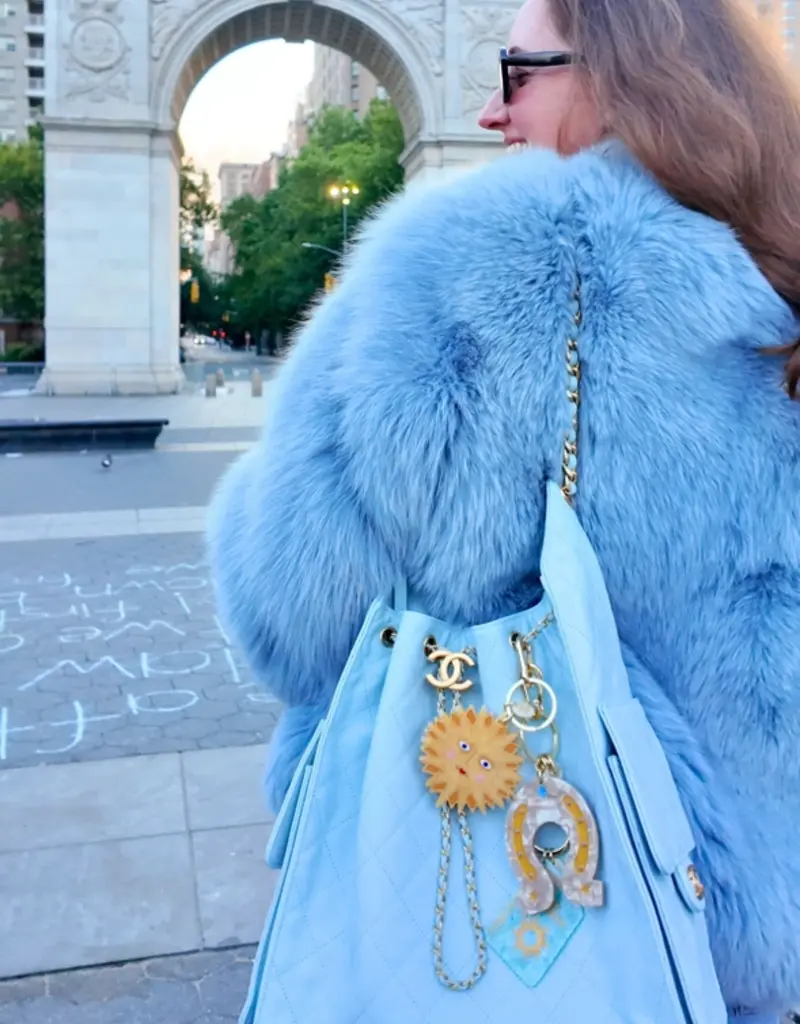 J.HOFFMAN'S Lucky Horseshoe Bag Charm