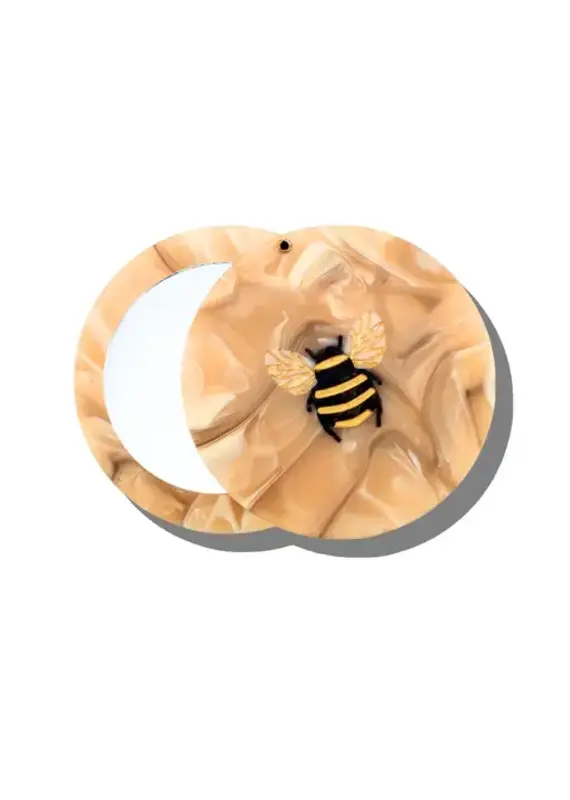 J.HOFFMAN'S Honey Bee Compact Mirror