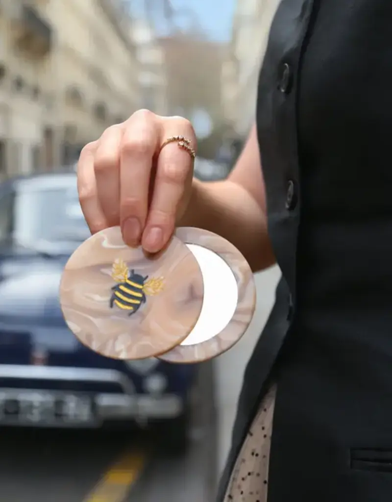 J.HOFFMAN'S Honey Bee Compact Mirror