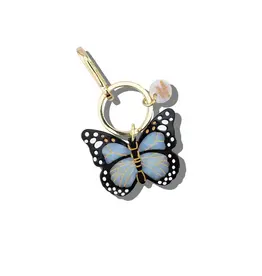 J.HOFFMAN'S Blue Monarch Bag Charm