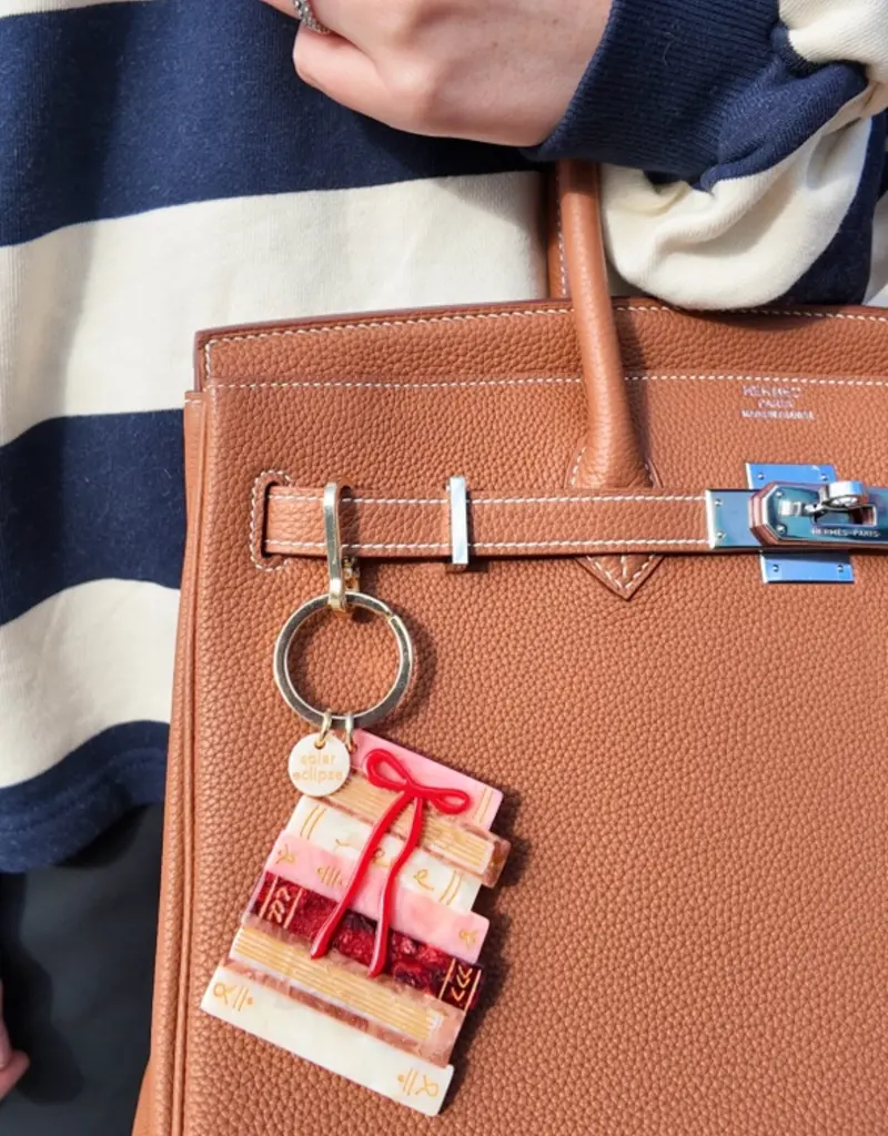 J.HOFFMAN'S Bookstack Bag Charm