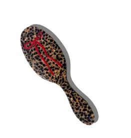 J.HOFFMAN'S Leopard Bow Amazing Hair Day Brush