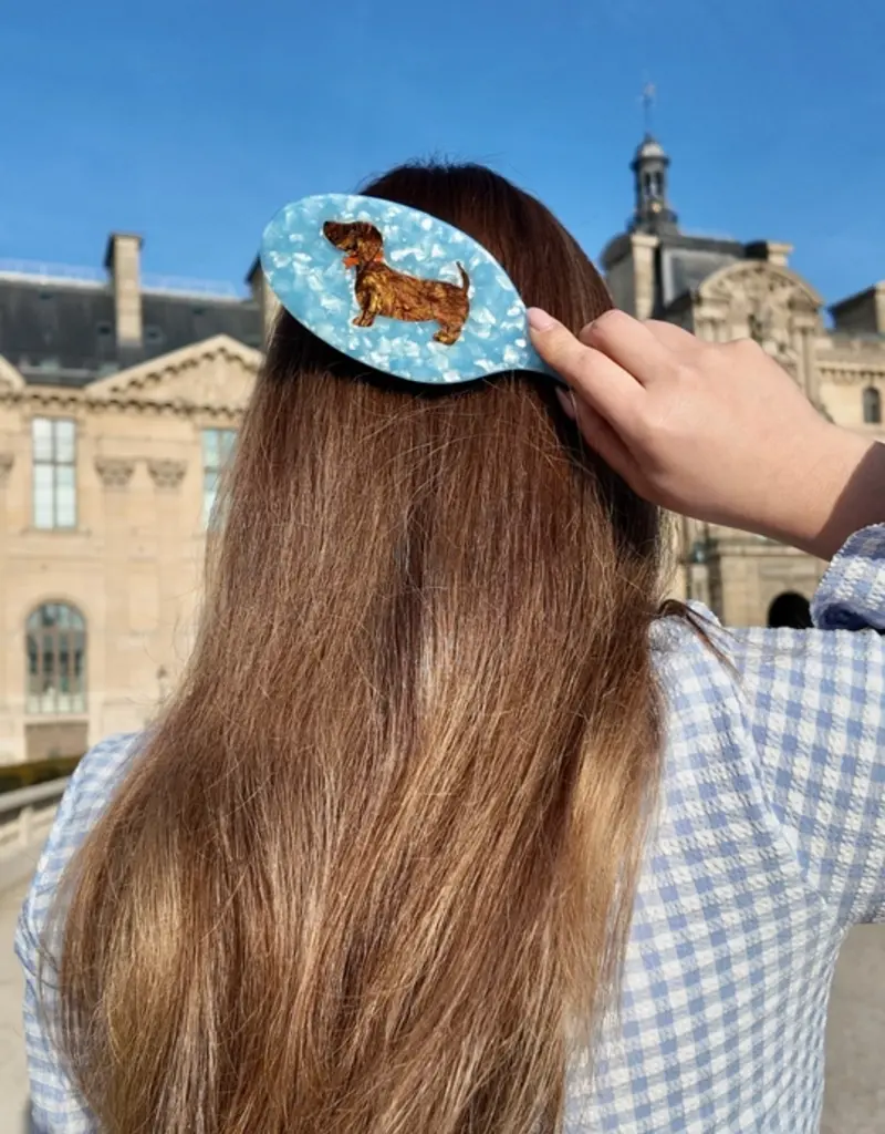 J.HOFFMAN'S Dachshund Amazing Hair Day Brush