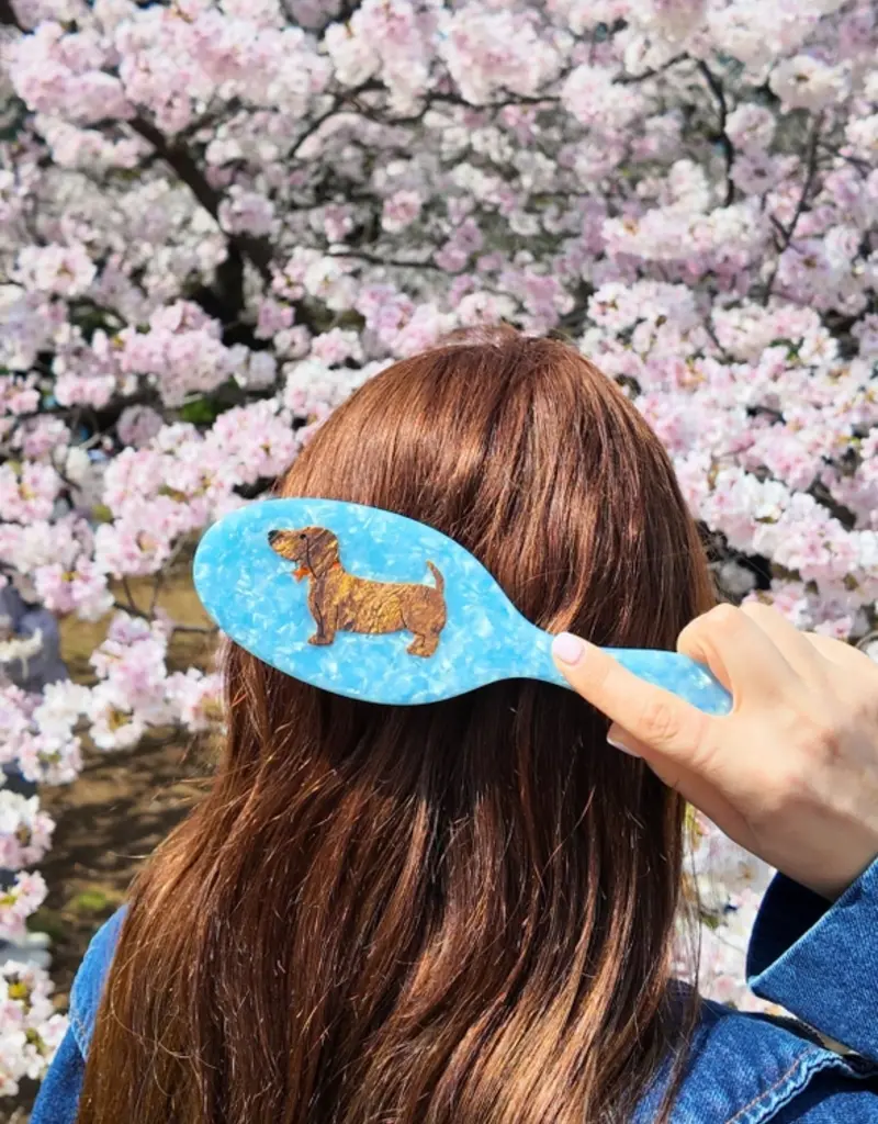 J.HOFFMAN'S Dachshund Amazing Hair Day Brush