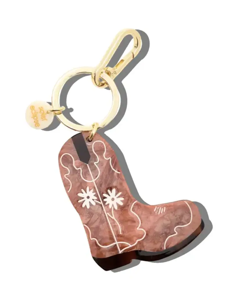 J.HOFFMAN'S Daisy Cowboy Boot Bag Charm