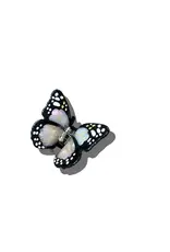 J.HOFFMAN'S Mini Butterfly Claw Clip- White