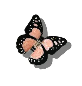 J.HOFFMAN'S Butterfly Claw Clip- Pink