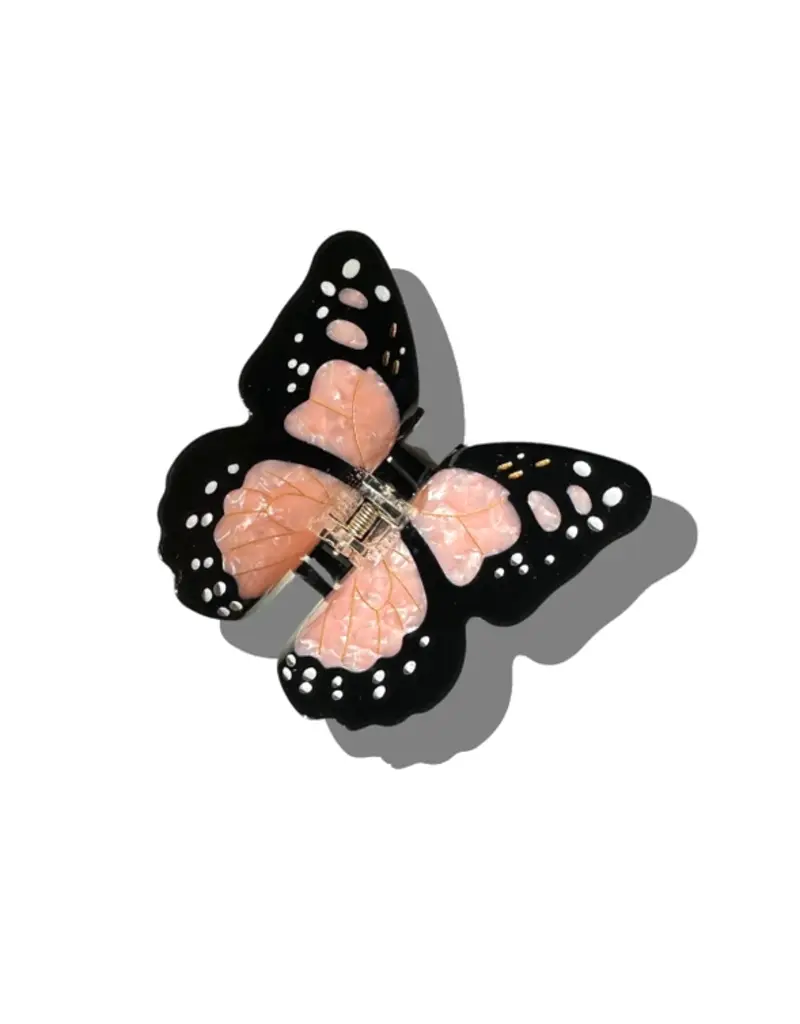 J.HOFFMAN'S Butterfly Claw Clip- Pink