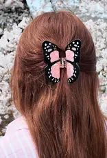J.HOFFMAN'S Butterfly Claw Clip- Pink