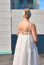 J.HOFFMAN'S Boho Monarch Claw Clip- Baby Blue