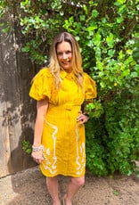 J.HOFFMAN'S Britt Dress- Golden Hour