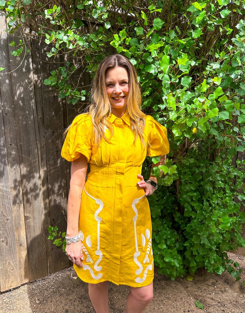J.HOFFMAN'S Britt Dress- Golden Hour