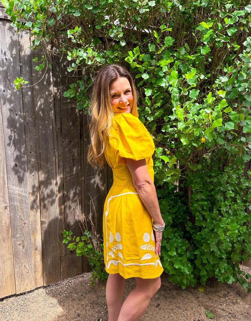 J.HOFFMAN'S Britt Dress- Golden Hour