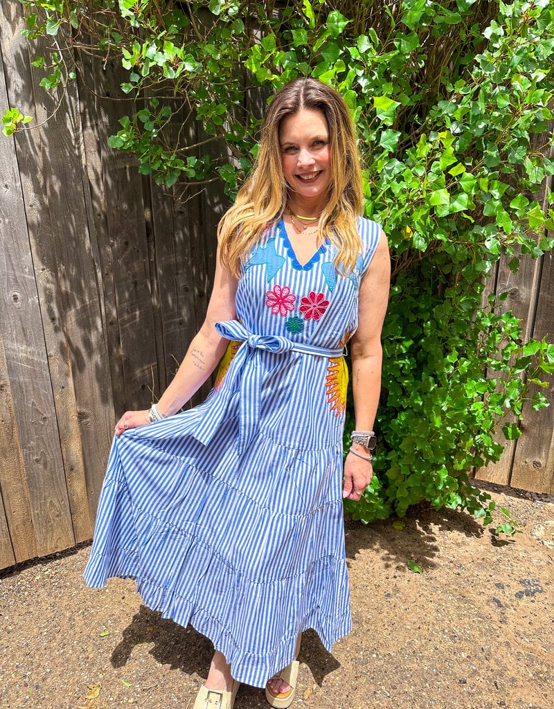 J.HOFFMAN'S Sunsation Dress- Blue