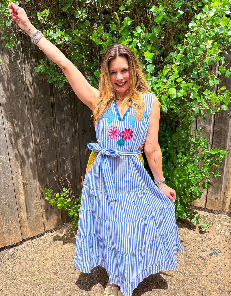 J.HOFFMAN'S Sunsation Dress- Blue
