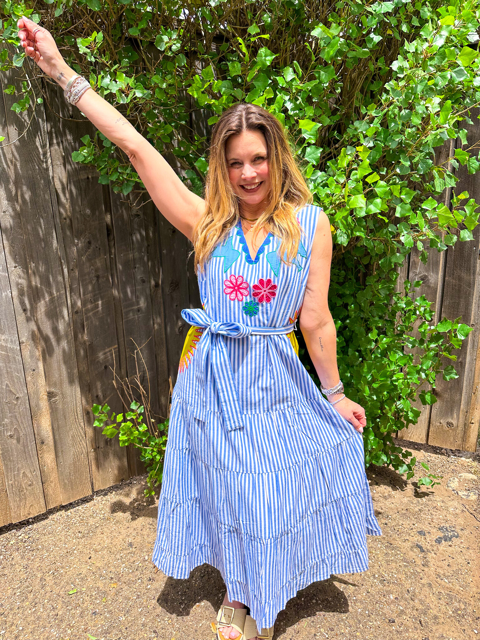 Sunsation Dress- Blue - j.hoffman's Sunsation Dress- Blue - j.hoffman's