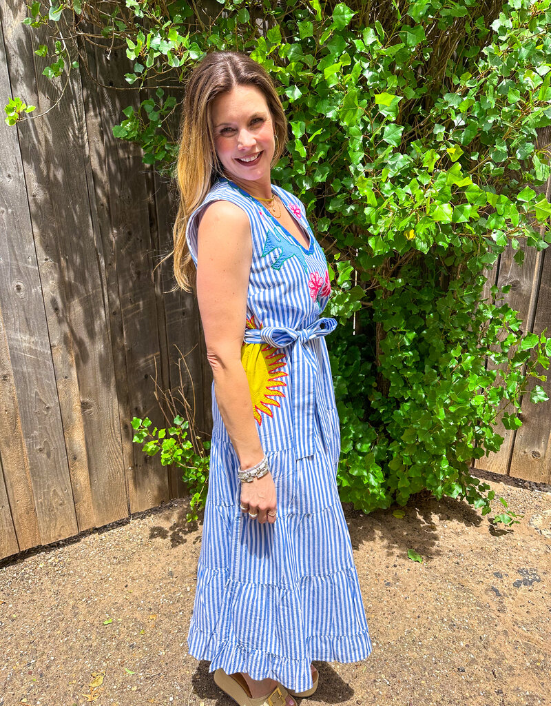 J.HOFFMAN'S Sunsation Dress- Blue
