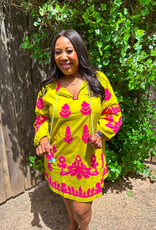 J.HOFFMAN'S Arin Tunic- Citron