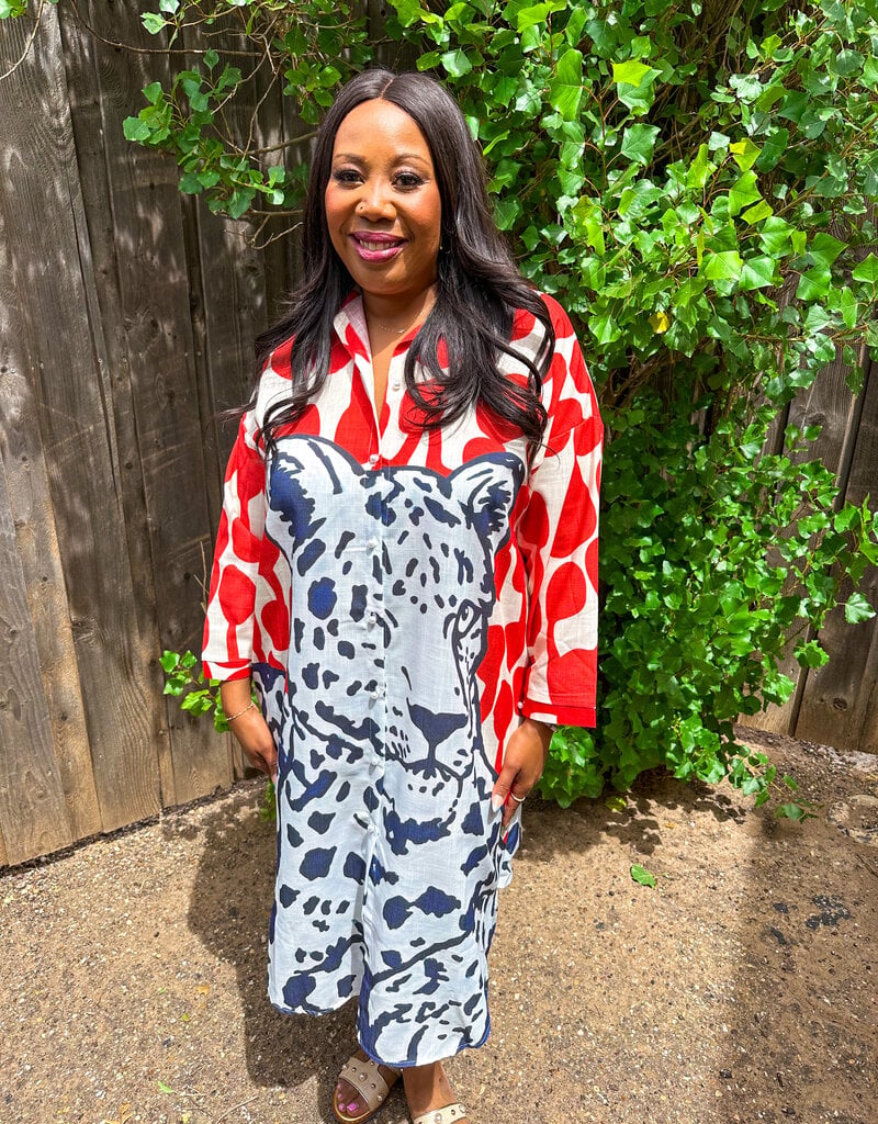J.HOFFMAN'S Wild Icon Dress- One Size