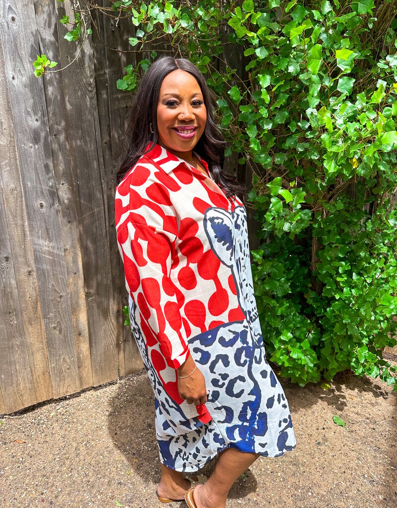 J.HOFFMAN'S Wild Icon Dress- One Size
