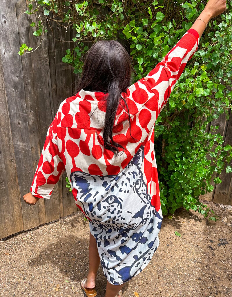 J.HOFFMAN'S Wild Icon Dress- One Size