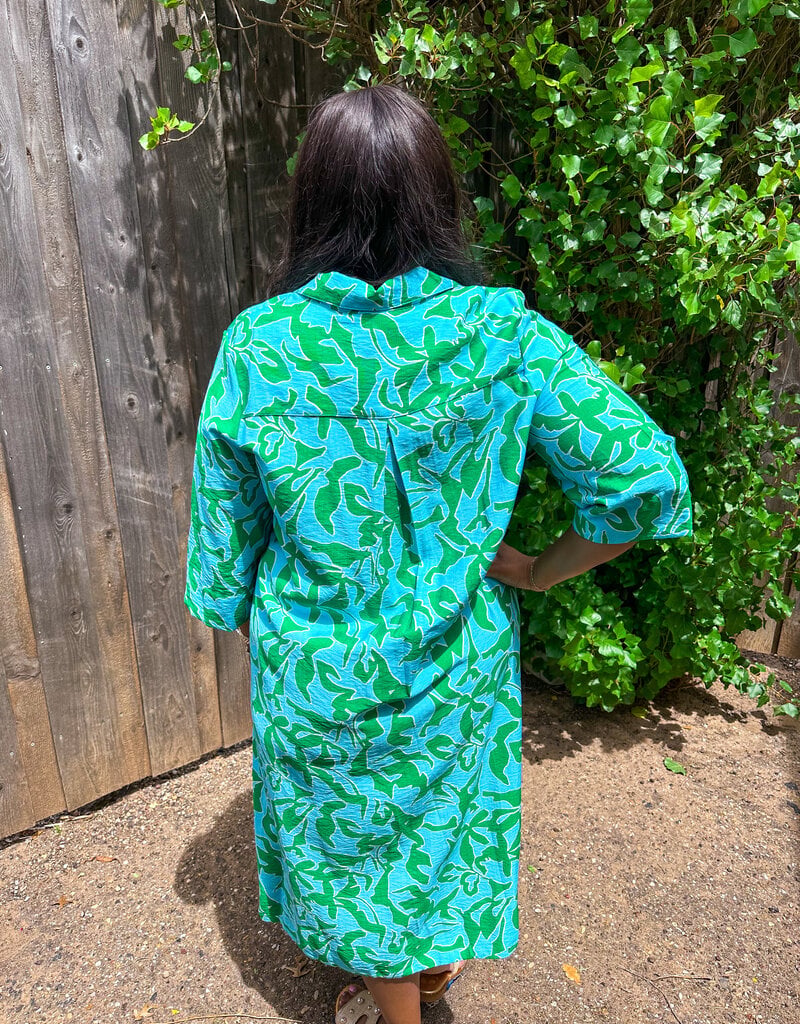 J.HOFFMAN'S Midge Dress- Green