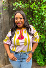 J.HOFFMAN'S Apresa Top- Pink