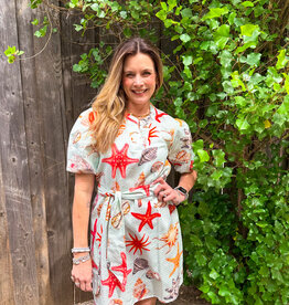 J.HOFFMAN'S Toni Dress- Aqua
