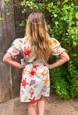 J.HOFFMAN'S Toni Dress- Aqua