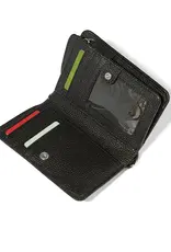 La Tulipe Noir Medium Wallet