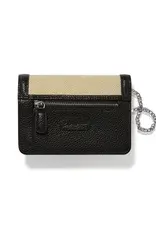 La Tulipe Noir Medium Wallet